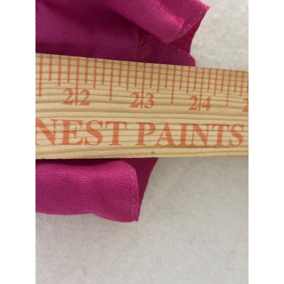 Artelier Long Sleeve Fuchsia Eyelet Blouse Womens L - Picture 6 of 10